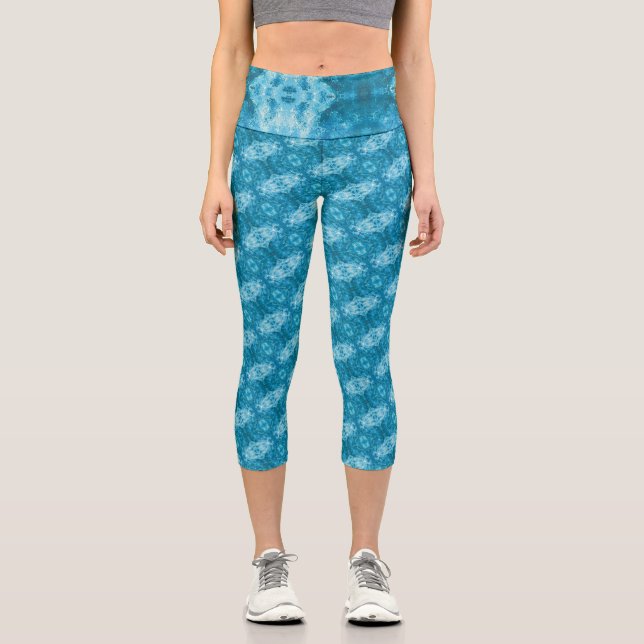 Textura #11 de la obra Cerezas Capri Leggings (Vorderseite)