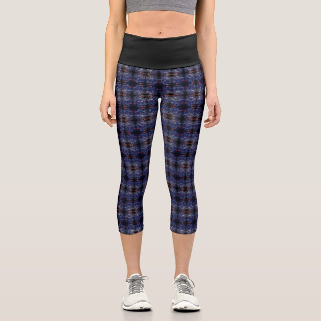 Textura #13.0 de obra La roca Capri Leggings (Vorderseite)