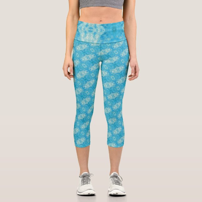 Textura #13 de la obra Cerezas Capri Leggings (Vorderseite)