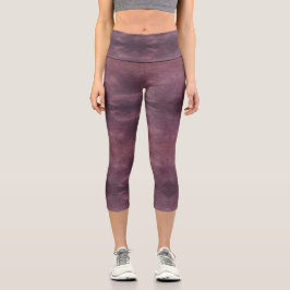 Textura #13 de la obra Fantasía y realidad Capri Leggings