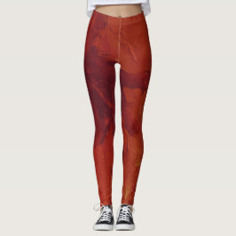 Textura #13 de la obra Nuit "Filtro dramático frío Leggings