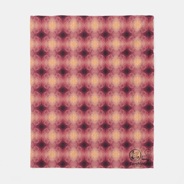 Textura #13 de obra Horizonte Fleecedecke (Vorderseite)