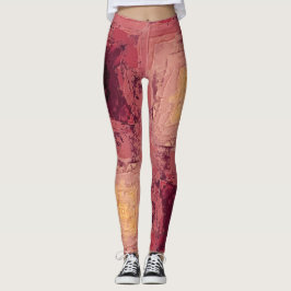 Textura #13 de obra Horizonte Leggings