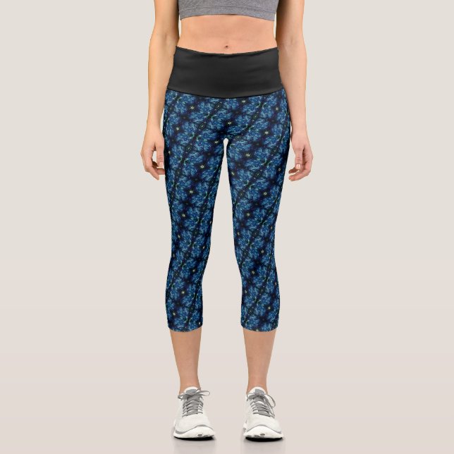 Textura #14.0 de obra Horizonte Capri Leggings (Vorderseite)