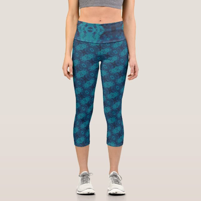 Textura #14 de la obra Cerezas Capri Leggings (Vorderseite)