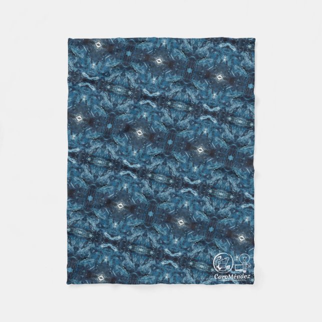 Textura #14 de obra Horizonte Fleecedecke (Vorderseite)