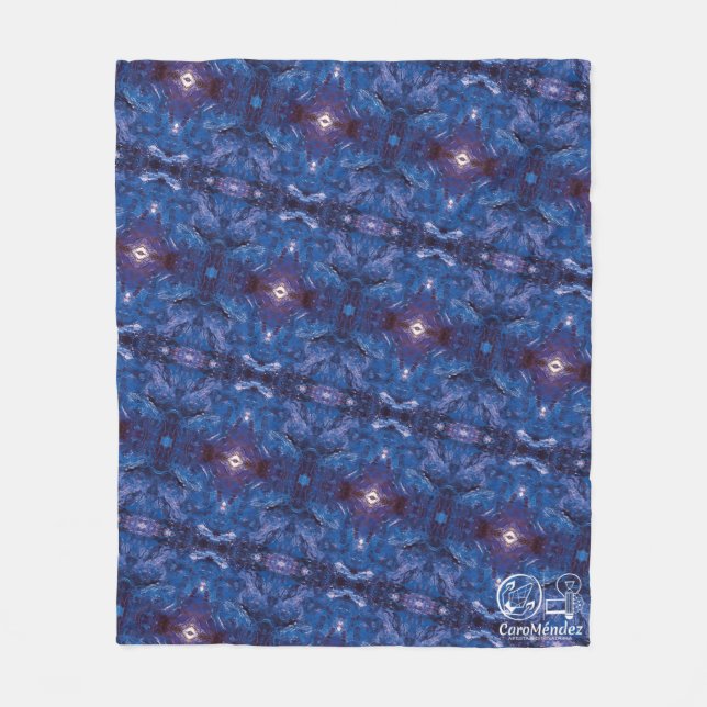 Textura #15 de obra Horizonte Fleecedecke (Vorderseite)