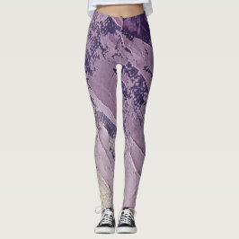 Textura #17 de obra Horizonte Leggings