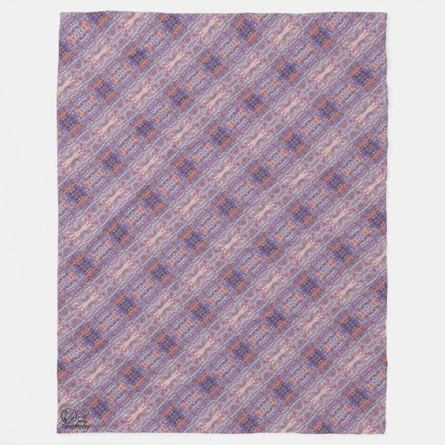 Textura #17 de obra La roca Fleecedecke (Vorderseite)