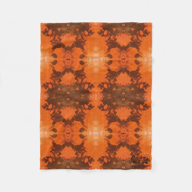 Textura #19 de la obra Nuit Fleecedecke (Vorderseite)