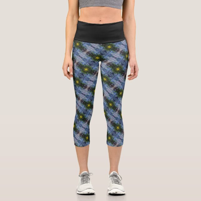 Textura #1 de la obra Maritimo Capri Leggings (Vorderseite)