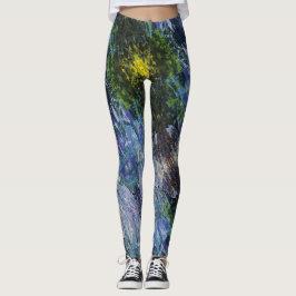 Textura #1 de la obra Maritimo Leggings