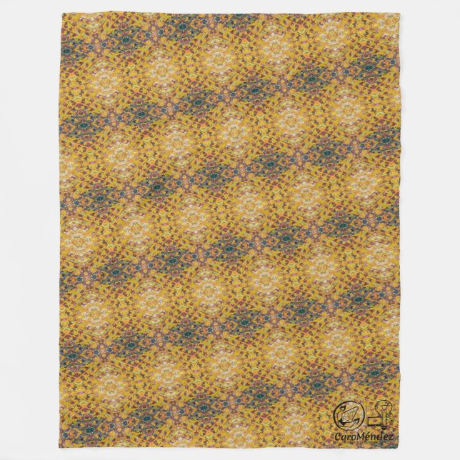 Textura #1 de la obra Piña. SERIE Fleecedecke (Vorderseite)