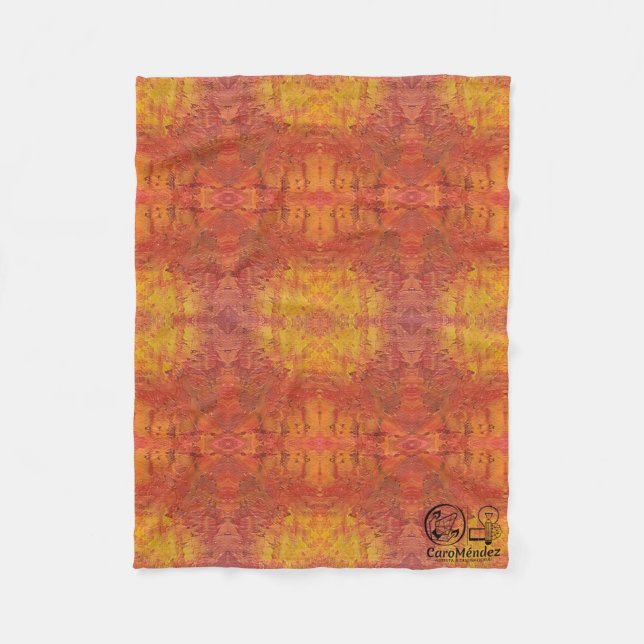 Textura #1 de obra Horizonte Fleecedecke (Vorderseite)