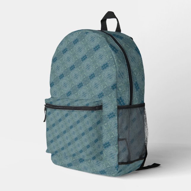 Textura #20 de obra Amanecer Bedruckter Rucksack (Rückseitige Ecke Rechts)