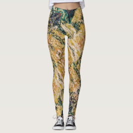 Textura #21 de obra Amanecer Leggings