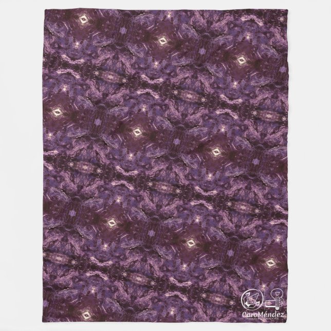 Textura #21 de obra Horizonte Fleecedecke (Vorderseite)