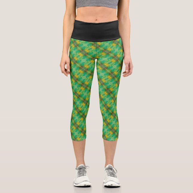 Textura #27 de la obra Nuit Capri Leggings (Vorderseite)