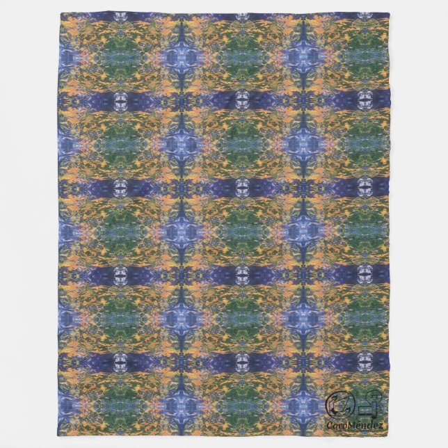 Textura #27 de obra Horizonte Fleecedecke (Vorderseite)