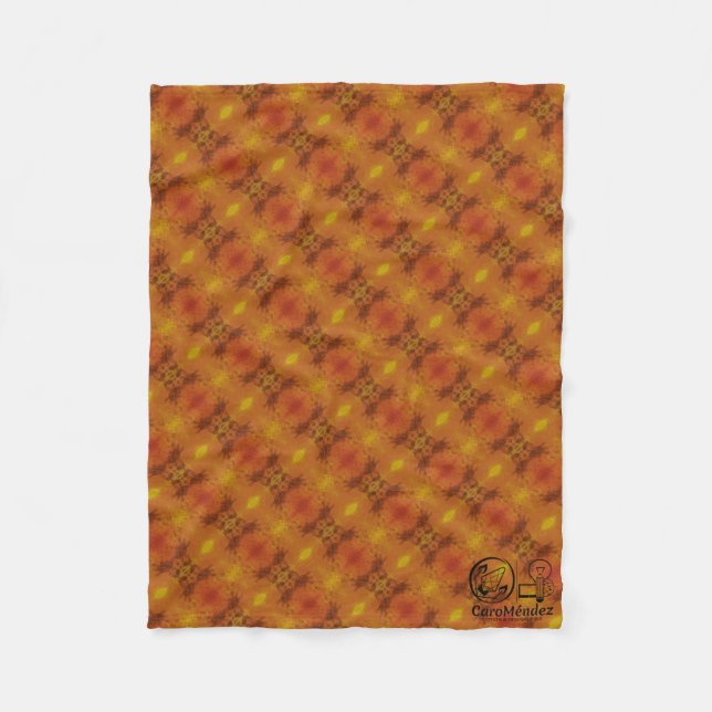 Textura #28 de la obra Nuit Fleecedecke (Vorderseite)