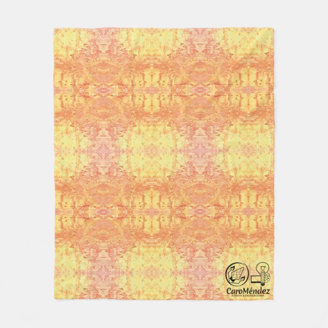 Textura #29 de obra Horizonte Fleecedecke (Vorderseite)