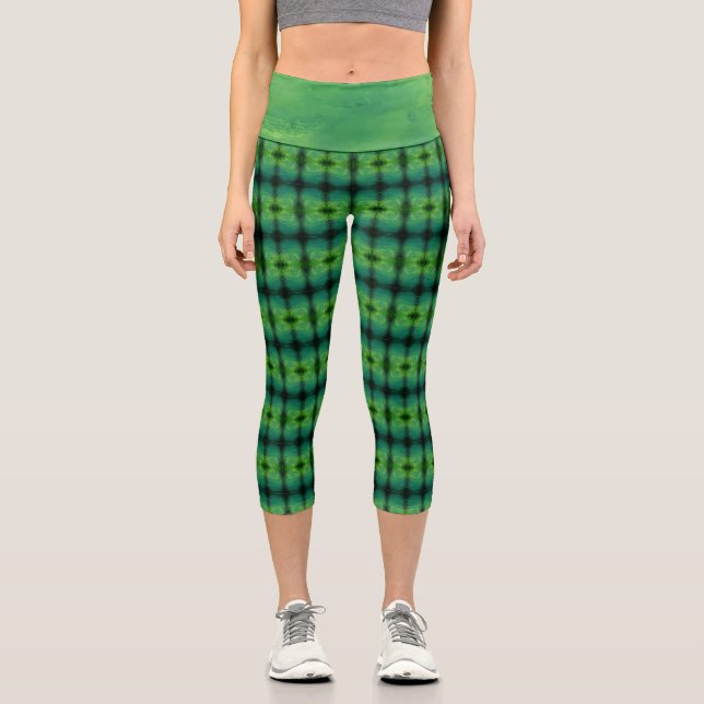 Textura #2.0 de la obra Nuit Capri Leggings (Vorderseite)