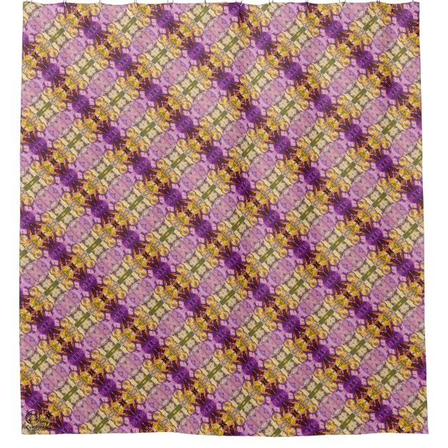 Textura #2.0 de la obra Piña Duschvorhang (Vorderseite)