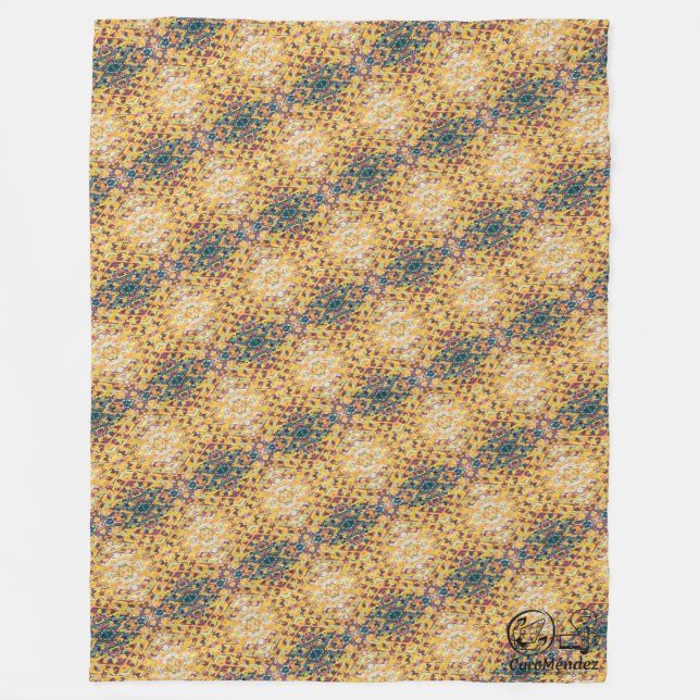 Textura #2 de la obra Piña. SERIE Fleecedecke (Vorderseite)