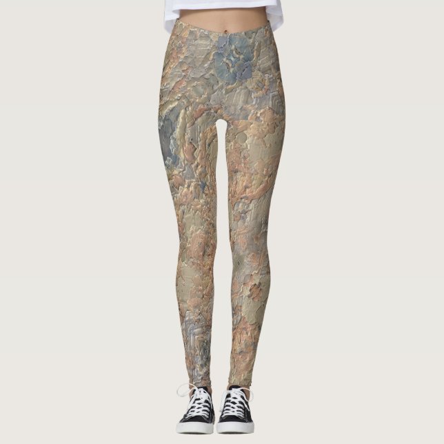Textura #2 de obra Amanecer Leggings (Vorderseite)