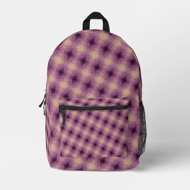 Textura #2 de obra Horizonte Bedruckter Rucksack (Vorderseite)