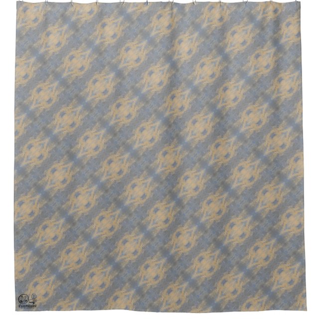Textura #2 de obra La roca Duschvorhang (Vorderseite)