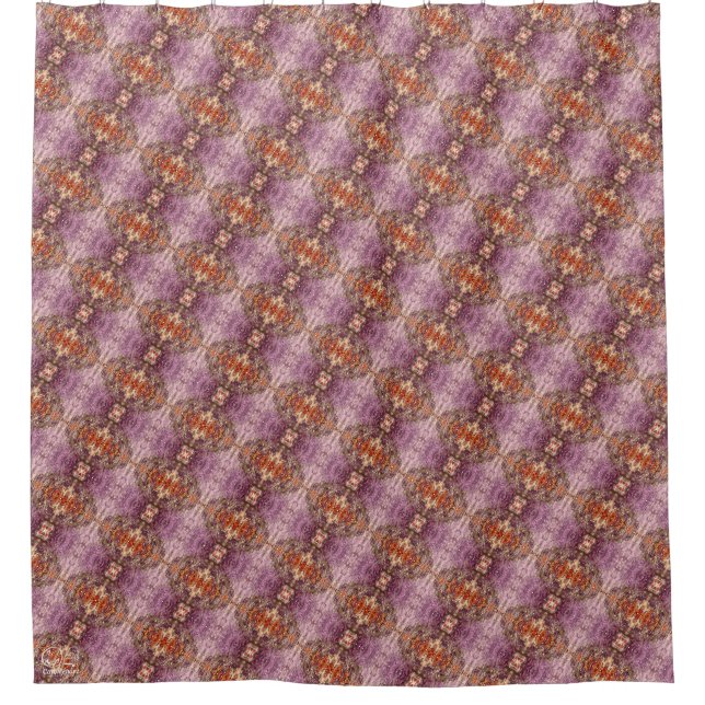 Textura #30 de obra Amanecer Duschvorhang (Vorderseite)
