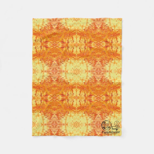 Textura #34 de obra Horizonte Fleecedecke (Vorderseite)