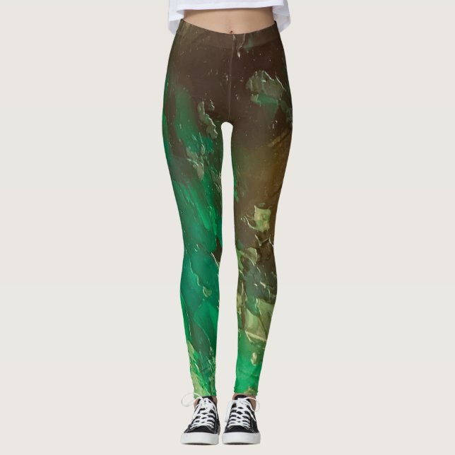 Textura #35 de la obra Nuit Leggings (Vorderseite)