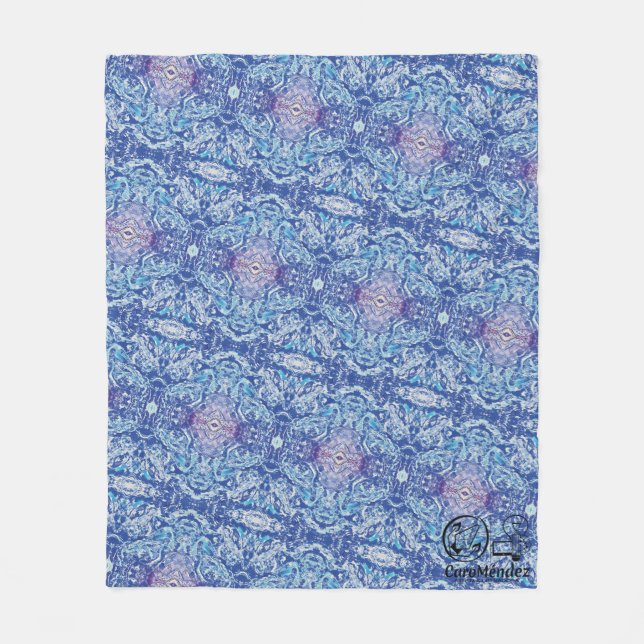 Textura #35 de obra Horizonte Fleecedecke (Vorderseite)