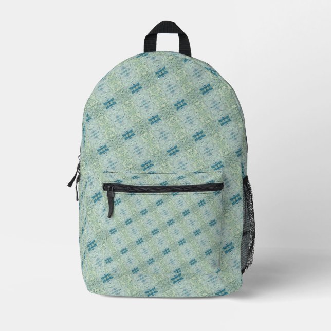 Textura #36 de obra Amanecer Bedruckter Rucksack (Vorderseite)
