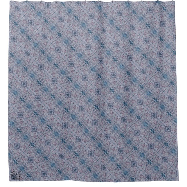 Textura #39 de obra Amanecer Duschvorhang (Vorderseite)