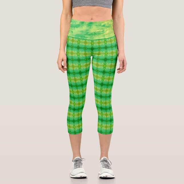 Textura #3.0 de la obra Nuit Capri Leggings (Vorderseite)