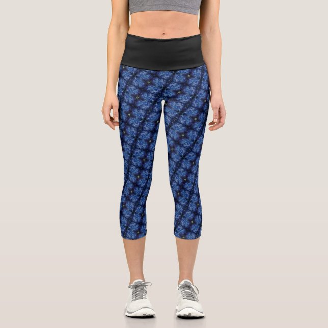 Textura #3.0 de obra Horizonte Capri Leggings (Vorderseite)