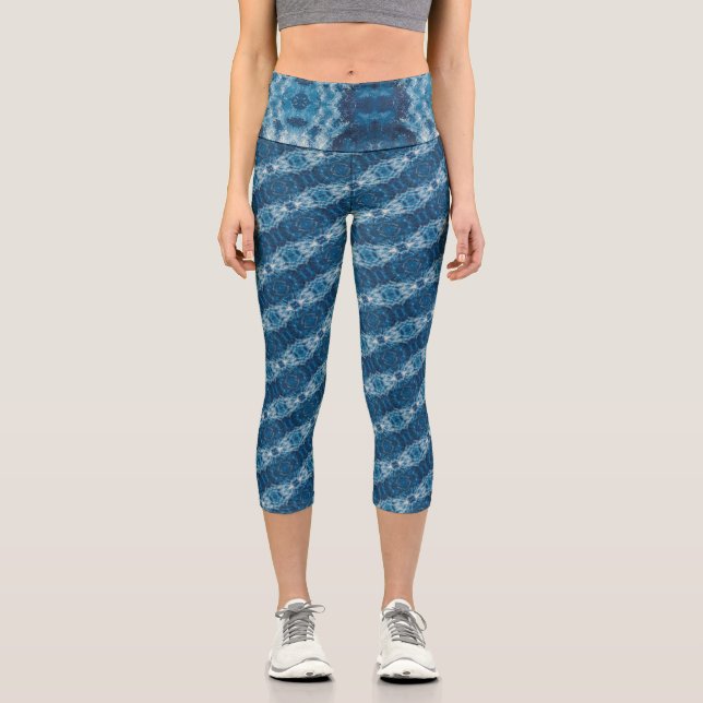 Textura #3 de la obra Cerezas Capri Leggings (Vorderseite)