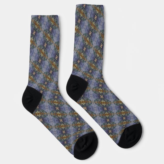 Textura #3 de obra Amanecer Socken (Rechts)