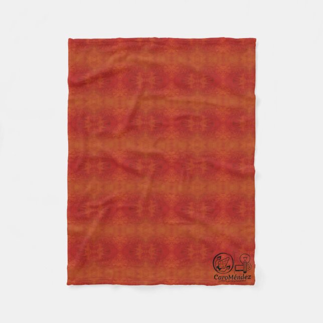 Textura #44 de la obra Nuit Fleecedecke (Vorderseite)