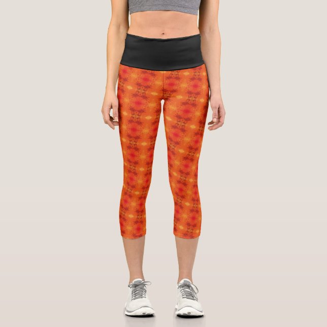 Textura #4 de la obra Nuit Capri Leggings (Vorderseite)