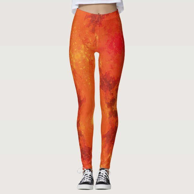 Textura #4 de la obra Nuit Leggings (Vorderseite)