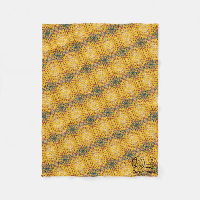Textura #4 de la obra Piña. SERIE Fleecedecke (Vorderseite)