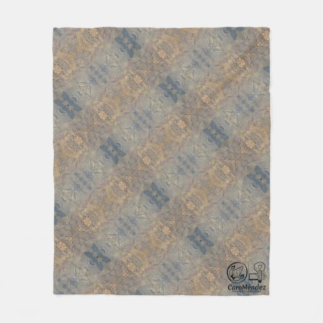 Textura #4 de obra Amanecer Fleecedecke (Vorderseite)