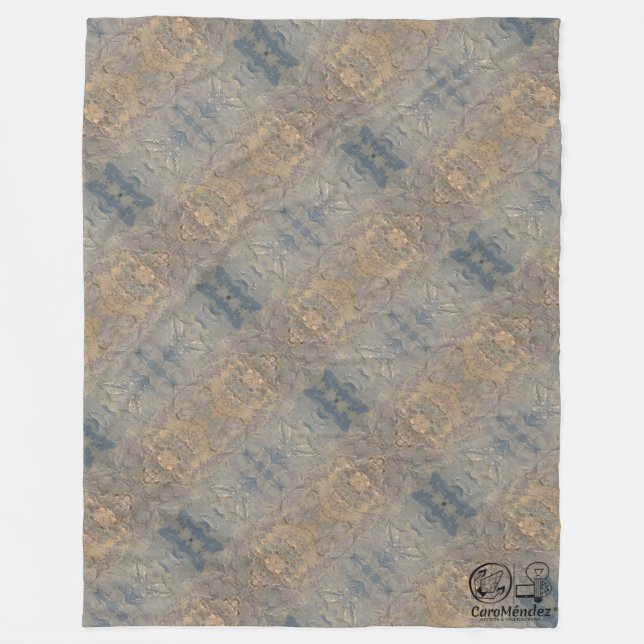 Textura #4 de obra Amanecer Fleecedecke (Vorderseite)