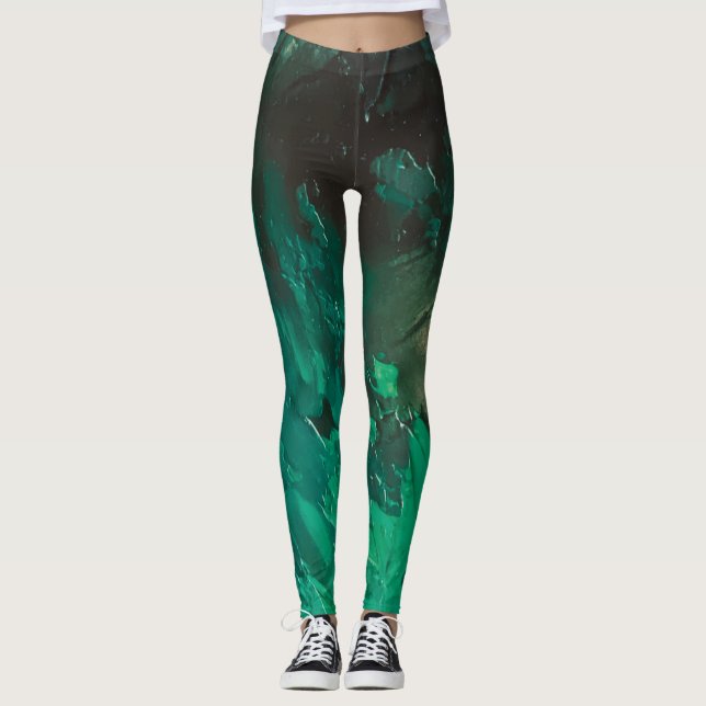 Textura #50 de la obra Nuit Leggings (Vorderseite)