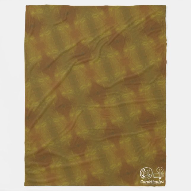 Textura #51 de la obra Nuit Fleecedecke (Vorderseite)