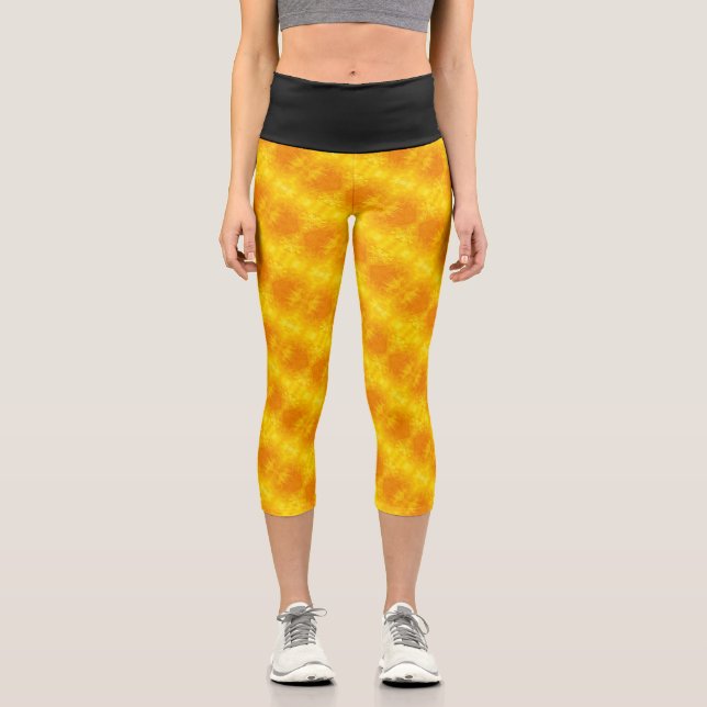 Textura #52 de la obra Nuit Capri Leggings (Vorderseite)